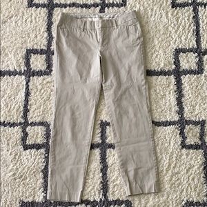 Straight Leg Khaki Pants